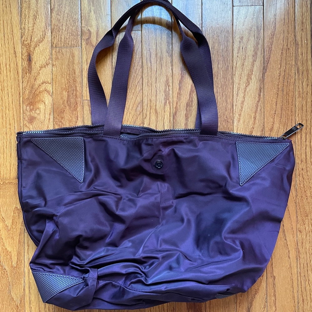 Purple Lululemon Tote Bag
